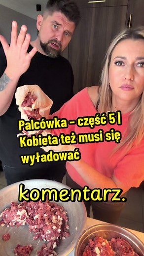 Mocne ugniatanie mięsa do palcówki