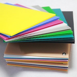 10mm coroplast sheets, Custom Color and Size, Free Sample