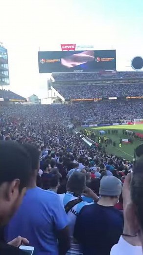 Argentina national anthem/Levi's stadium