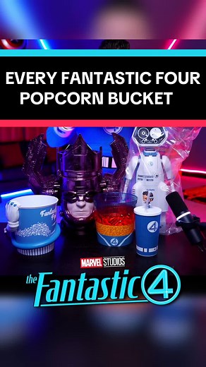 Ranking Every Fantastic Four Popcorn Bucket
