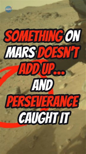 Something on Mars Doesn’t Add Up… And Perseverance Caught It 🔴🧐 #ourgalaxy83 #mars #shorts