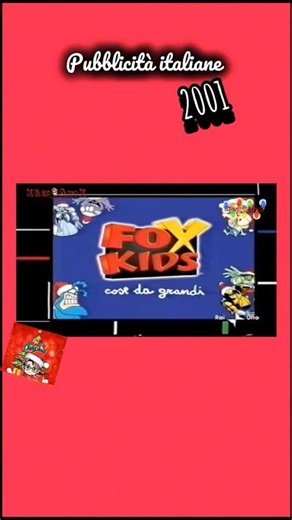 Pubblicità Italiane [2001] Rai 1 [ITA ] Fox Kids