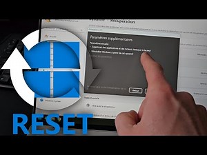 Reset Windows 💻 Resell, give away, get rid of your machine, yes! But we erase it first!