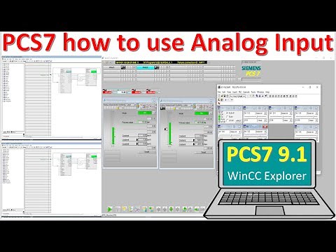 Basic PCS7 V9.1 how to implement Analog Input library