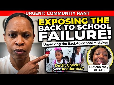 Black Parents Promoting ILLITERACY & Ghetto Culture in Kids is A PANDEMIC