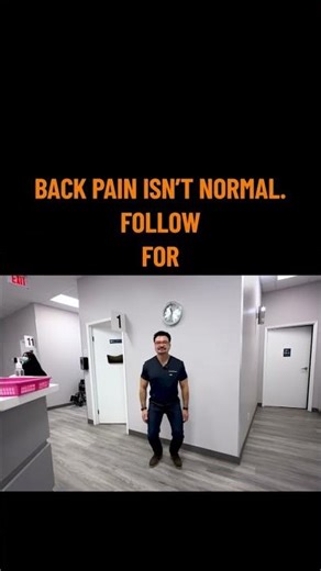 Back pain is common, not normal. Treat the cause, restore function.