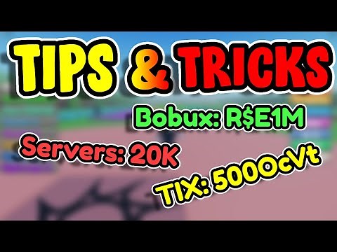 ALL TIPS & TRICKS TO IMPROVE IN Button Bobux Simulator! | Roblox