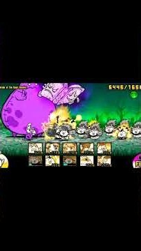 How to beat dead on debut easily #battlecats #shorts #games