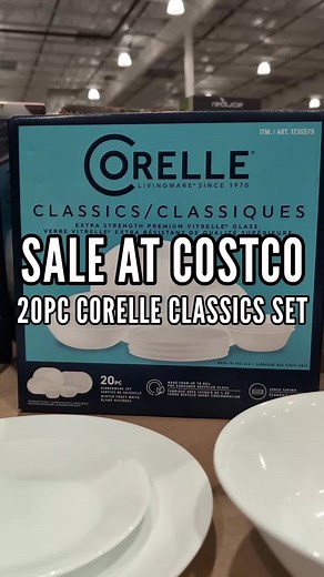 Corelle Dinnerware Sets Sale at Costco - Save $12!