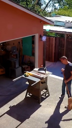 Cleaning Up Sawdust #sawdust #woodworkingsafety #builders | Woodworking for Mere Mortals