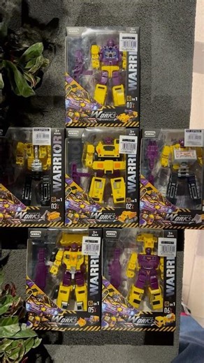 Warrior Works Vehicles Complete set , Transformers - DEVASTATOR , 18-Jan2026