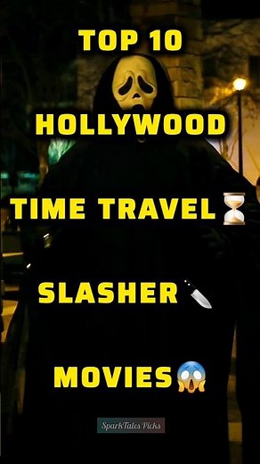 Top 10 Time Travel Horror Slashers 😱⏳ | Killer Loop Movies 🔪 #shorts #horror #ytshorts #slasher