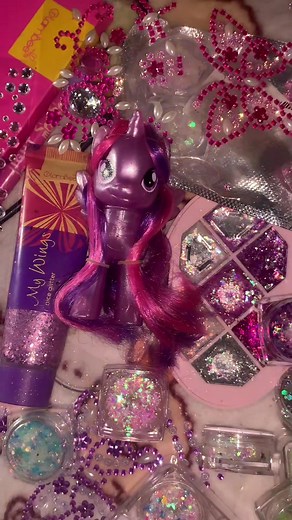 Glitter Makeup Tutorial for a Stunning Purple Look
