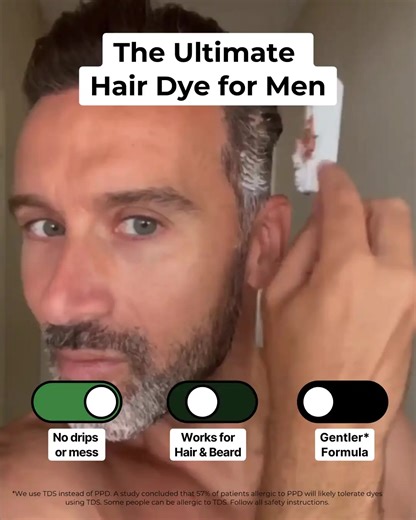 3K views · 3 comments | Say goodbye to grays the easy way. No mess, just great results. #Simplerhaircolor #Mensgrooming #Hairtransformation #Hairdye | Simpler Hair Color | Facebook