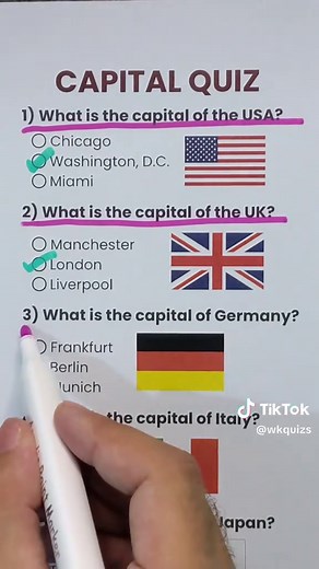 Can You Get 7/7 On This Capital Quiz? 🌍 #geography #capitals #geographyquiz #quiz #trivia