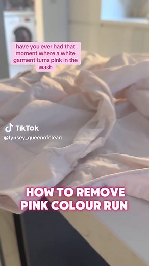 How to Fix White Clothes Turned Pink in the Wash