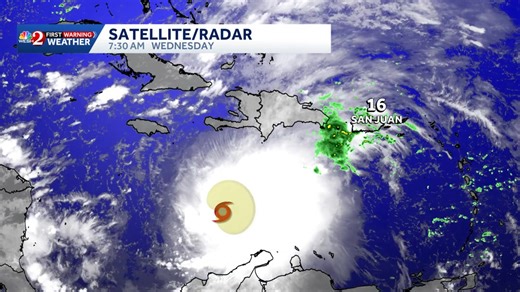 Here's a look at the latest satellite/radar composite on Melissa. We're watching for the risk for life threatening flooding over Cuba, Jamaica, Haiti and the Dominican Republic. Stay with #weshwx for updates. | Tony Mainolfi, WESH