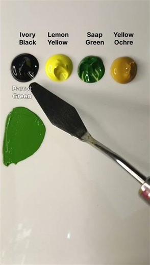 How To Mix Colors In Paint | Satisfying Painting Videos | #shorts #RainBlendart