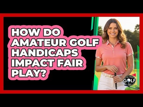 How Do Amateur Golf Handicaps Impact Fair Play?