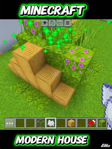 Minecraft Modern House 🌏🎮 #minecraftbuilding #india #trending #highlights #crazily