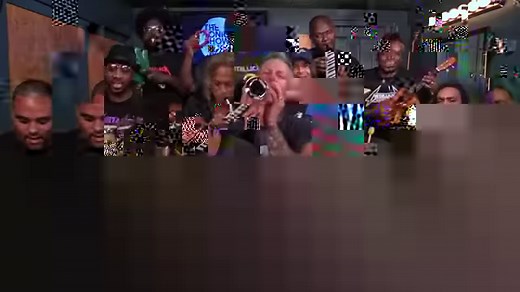 1.5M views · 53K reactions | Metallica, Jimmy Fallon & The Roots Sing - Enter Sandman | Live, Rare, Hq, Music Band | Facebook