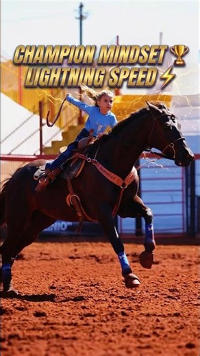 🏆 This Young Cowgirl Is the Future of Barrel Racing! 🐎 ⭐