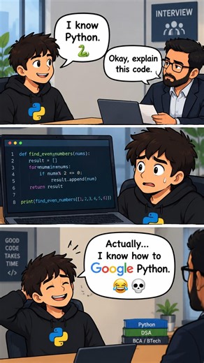 I Know Python… But I Know Google Better 😂|Stack Overflow Programmer| Coding Humor #shorts