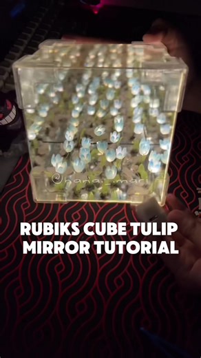 Rubik's Cube Tulip Mirror Tutorial