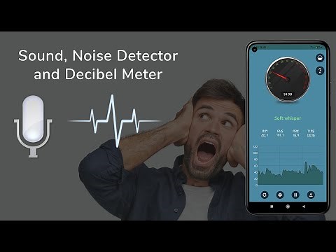 Detect surrounding noise, Sound and Voice with Noise Detector(Sound Meter) App