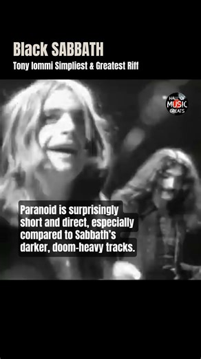 Black Sabbath - Tony Iommi Simpliest & Greatest Riff