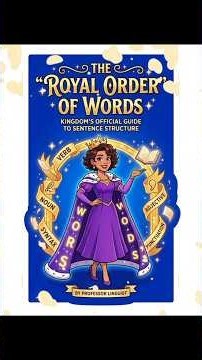 The Royal Order of Words (Adjective Order Rule) | English Grammar Rule Explained | English+ Grammar