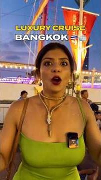 LUXURY RIVER CRUISE IN BANGKOK -মাত্র ₹2000 #minivlog #dailyvlog #bangkok #thailand #travel #bengali