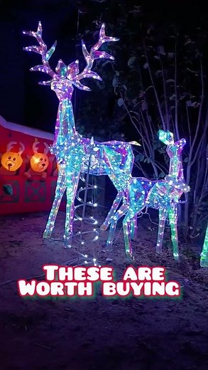 prismatic Christmas decor #walmartnutcracker #samsclubreindeer