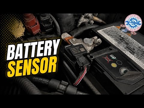 Volkswagen Golf 2019 Diesel 2.0 (1968cc) Battery Monitoring Sensor Location