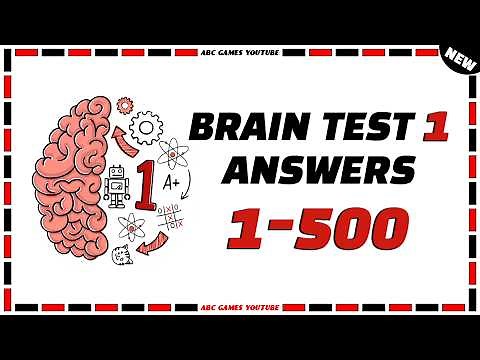 Brain Test 1-500 Walkthrough All Levels | #braintest #games
