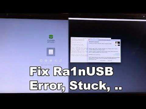 *NEW* Fix Ra1nUSB Error, Stuck, Cannot Boot (Windows User)