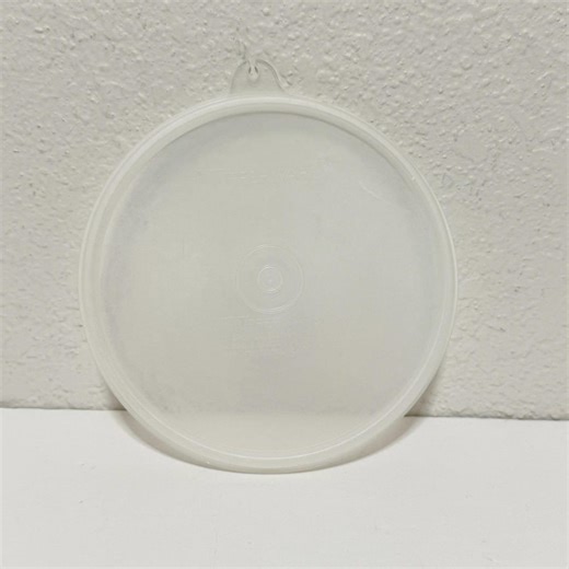 Vintage Tupperware Clear Round Lid #238 5 3/4 Inch - Sheer Round Replacement Tupperware Lids With Hanging Tags - Etsy