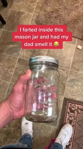 Man Fart in a Jar Prank on Mexican Dad 😂