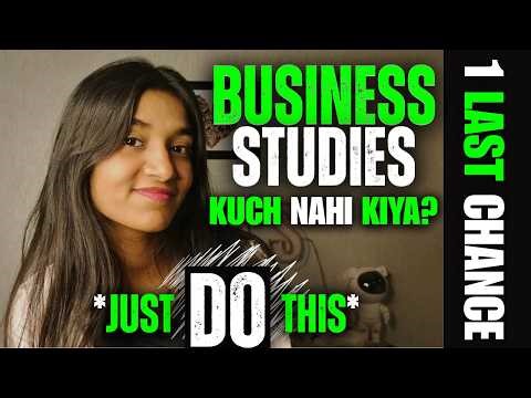 Topper's Advice: Business Studies EXAM🔥MOST IMPORTANT TIPS Class12th #bst #businessstudies #exam