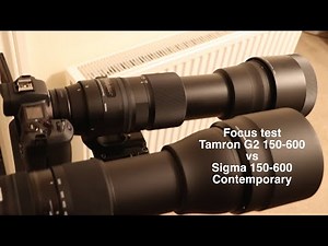New Tamron 150-600 G2 Focus test vs sigma 150-600mm DG