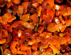Mexican Fire Opal: Polished Rough Gemstone (6-18 MM) - Etsy