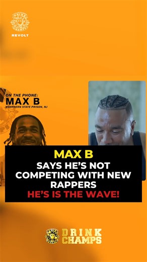 139K views · 3.3K reactions | #MaxB Keeps It Real... “I’m Not Keeping Up, I’m the Wave.” | Drink Champs | Facebook