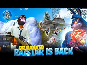Finally RaiStar King in BR Ranked 🤯(2024) | Raistar Is Back - Garena Free Fire Max