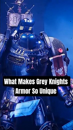 What Makes Grey Knights Armor So Unique #warhammer40k