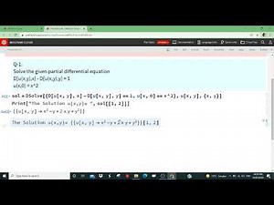 Solution of Cauchy Problem of first order partial differential equation; Plotting integral surfaces