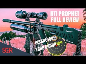 RTI Prophet .22 cal FULL REVIEW - 100 YARDS LIKE WOW! this is an AMAZING Airgun