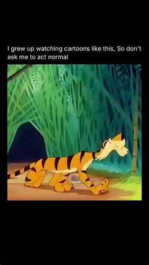 𝗜𝗻𝗳𝗼𝗿𝗺𝗮𝘁𝗶𝗼𝗻 & 𝗞𝗻𝗼𝘄𝗹𝗲𝗱𝗴𝗲 on Instagram: "“Tiger Trouble” (1945) puts Goofy in the unlikely role of a big-game hunter tasked with capturing a tiger named Rajah. The short flips the classic hunter-vs-prey setup: the narrator praises Goofy’s bravery, but every scene shows him stumbling through traps, gear, and basic tracking. Rajah, meanwhile, moves with total confidence, outsmarting Goofy at every turn and turning each chase into a gag. With its rich 1940s Disney backgrounds and 