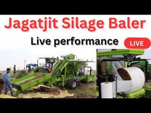JAGATJIT SILAGE BALER LIVE PERFORMANCE