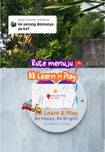 Membalas @Zrfashions Halo parents!👋 Lokasi BB Learn n Play berada di Jl. Yudistira No, 2 Kaligandu, Kec. Serang, Kota Serang Banten. Berikut untuk rute nya bisa disimak video ini moms & dads🤗 kami tunggu kehadirannya untuk belajar bersama BB Learn n Play💗 #bblearnplaykotaserang #montessori #preschool #babyclass #toddlerclass #popupclass