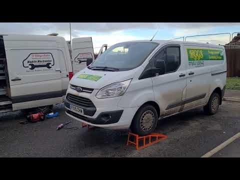 Ford Transit Smoking DPF During Regeneration After New Diesel Particulate Filter Fitted